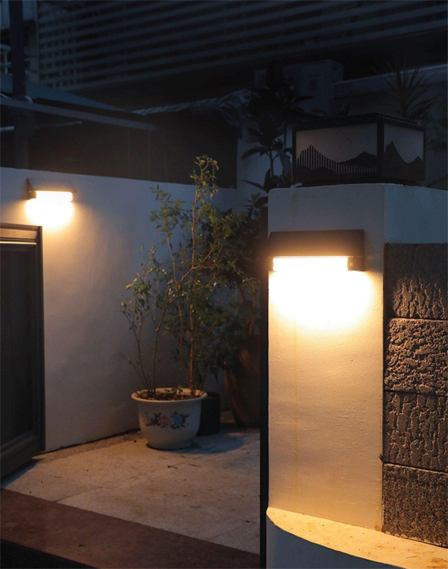 Solar Wall Light 1000LM With PIR sensor